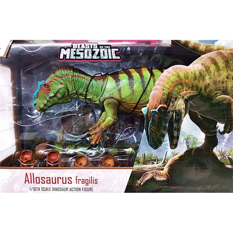 動く恐竜モデルのおもちゃ,メソサウルスアロサウルスの獣,先史時代の