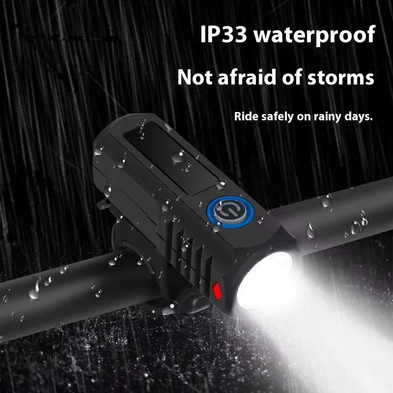 مصباح LED فائق السطوع USB لركوب الدراجات في الهواء...