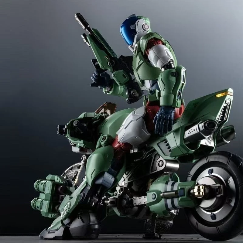 In Stock 25CM Moshow Toys Robotech YR-052F Cyclone Motorcycle