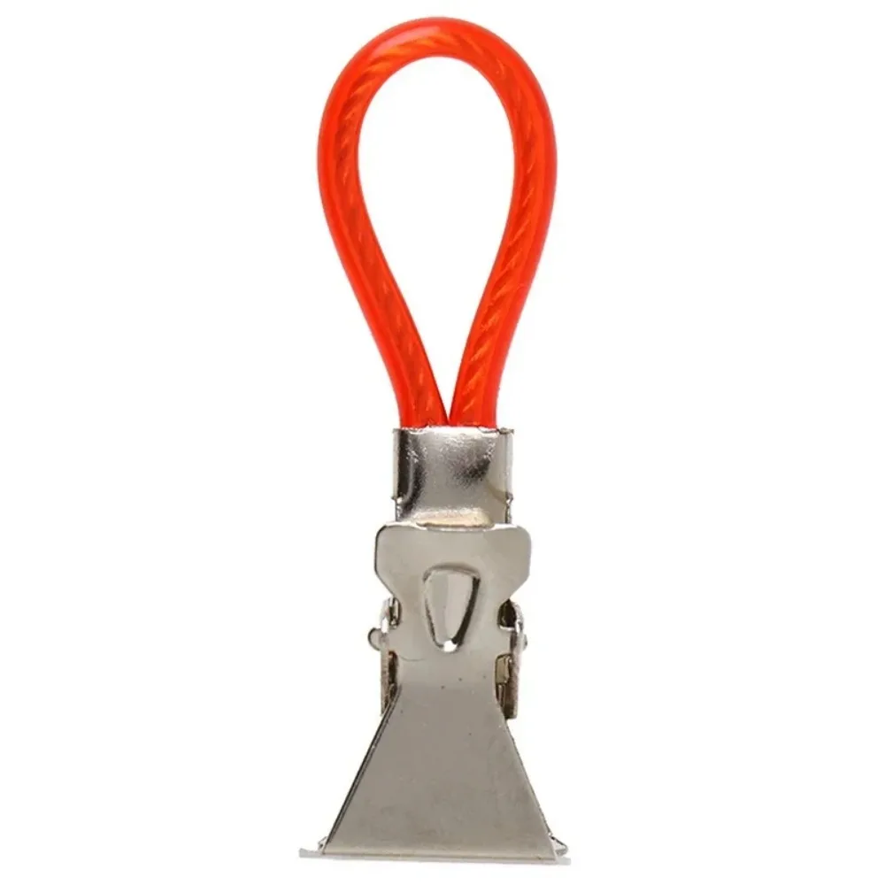 Clothes Pegs Stainless Steel Clothespins Colorful Laundry Tea Towel Hanging Clips Loops Kitchen Bathroom 5Pcs/set