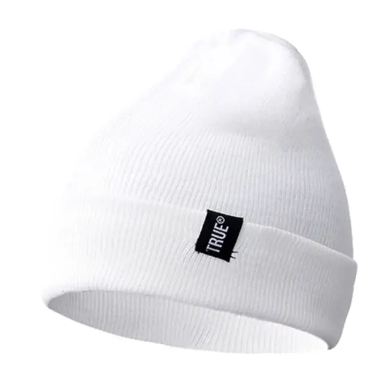 Reine Farbe, kurz, 10 Farben, lässige Mützen für Männer und Frauen, modische gestrickte Wintermütze, solide Hip-Hop-Skullies-Mütze, Motorhaube, Unisex-Kappe – Detail 8