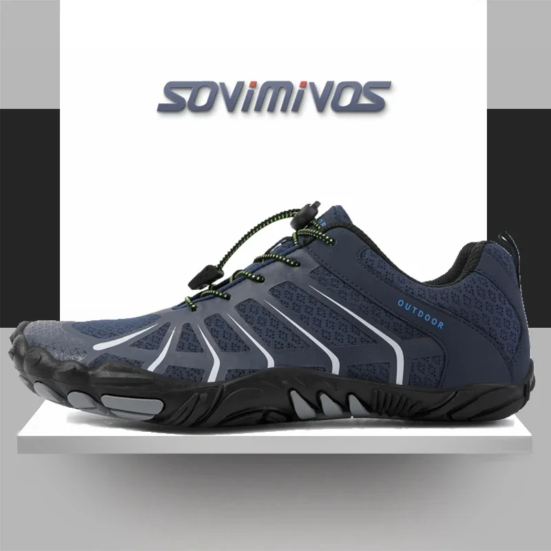 Men's Trail Running Shoes Lightweight Athletic Zero Drop Barefoot Shoes Non Slip Outdoor Walking for Women