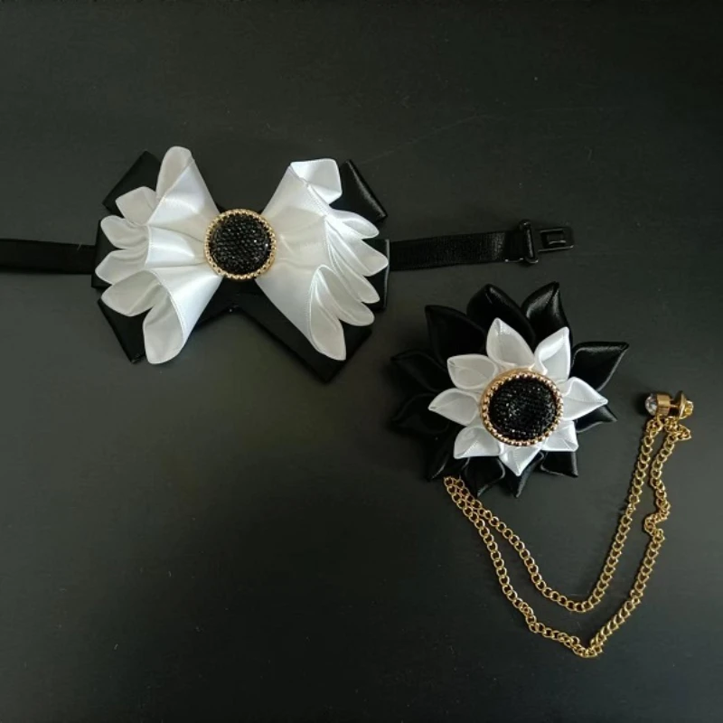 Original Luxus Fliege für Herren und Damen, Business-Bankett, formelles Hemd, Hochzeitskleid, Accessoires, hochwertiger handgefertigter Schmuck, Geschenke – Detail 5
