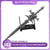 World of Warcraft Weapon 22cm Frostmourne The Lich King Diamond Inlay Game Ornaments Collection Desktop Display Gift Toy 1