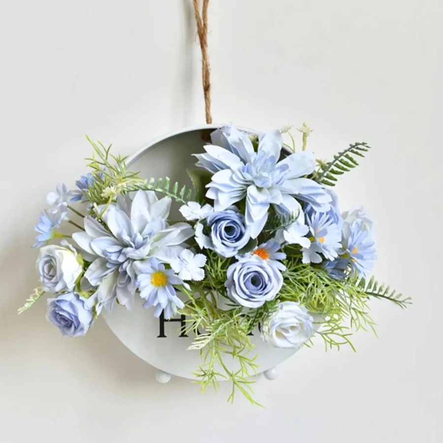 Artificial Dahlia and Hydrangea Bouquet 2