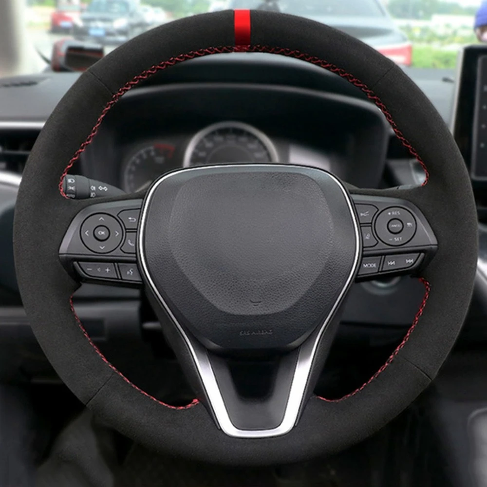 

Противоскользящая черная замша для Toyota Avalon Camry 2018-2019 Crown 2018-2019 Corolla 2018-2020 RAV4 2019