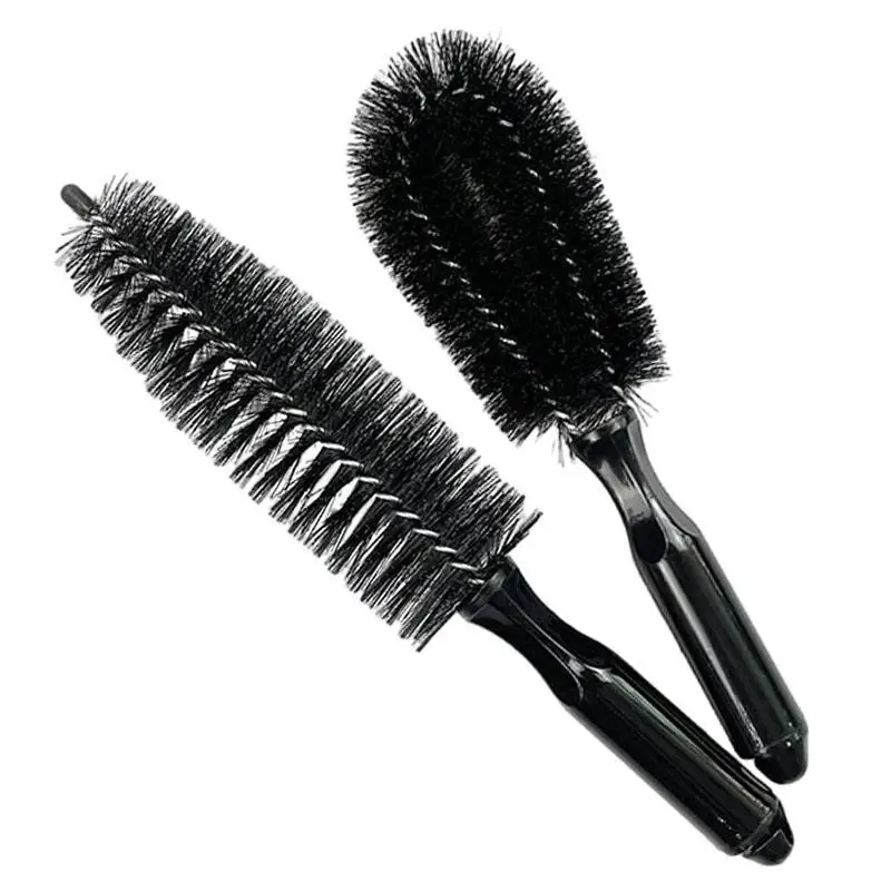 

Wheel Cleaning Brush Tire Scrubber With Soft Hair And Long Handle Car Detailing And Cleaning Supplies Rim Cleaner With Long
