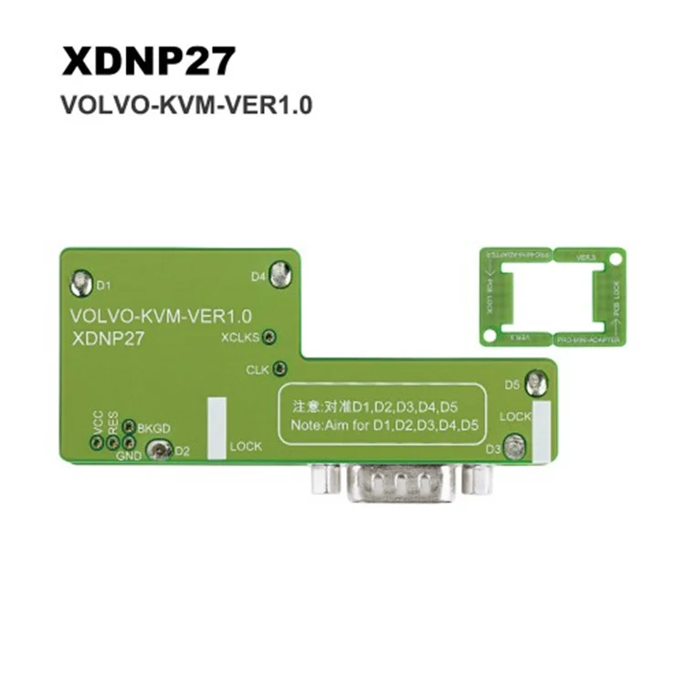 

Xhorse Solder Free Adapters for VVDI Mini Prog, VVDI Prog and Key Tool Plus XND21 24 25 26 27 28 29 XDNPP0EN