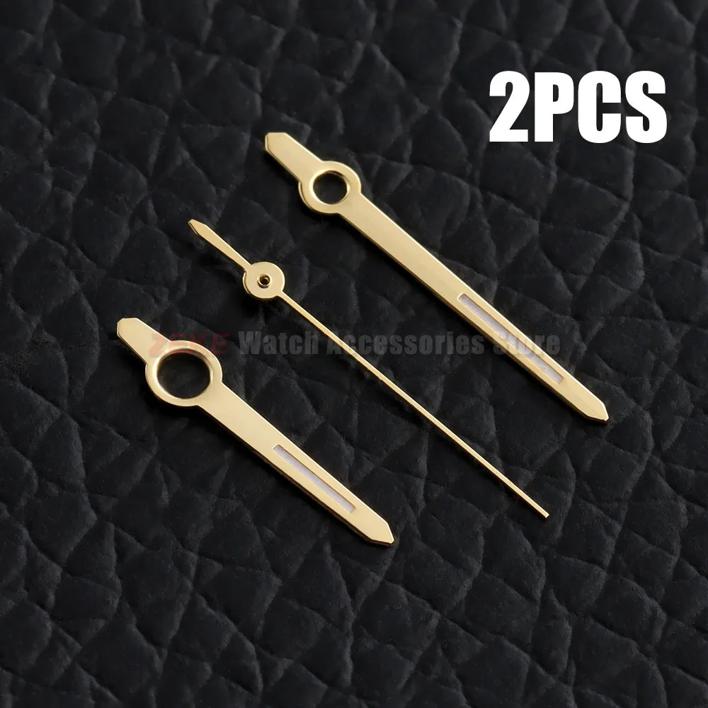 High Quality Polished Silver and Gold Luminous Watch Hands