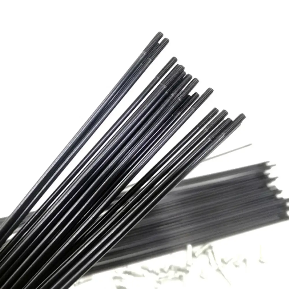 Steel Spokes MTB Mountain Bicycle Bike Wheel Parts with Caps 16Pcs 251mm-269mm