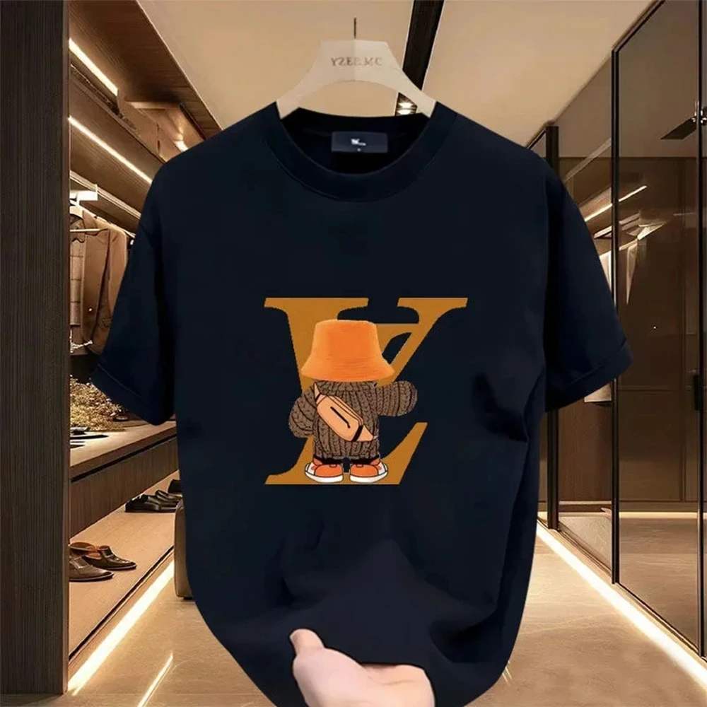 Hot Sale Men Women Casual T Shirt Designer Tees Print Short Sleeve Oversized Top Round Neck Men Women Cotton T-Shirts 71304 2