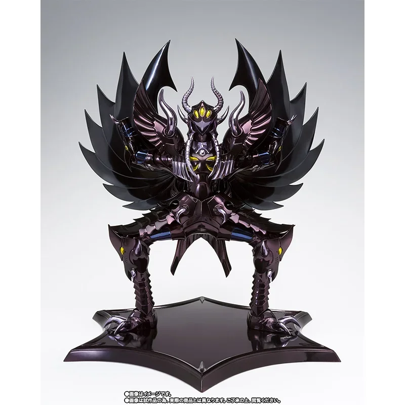Фото Bandai Оригинальные фигурки героев аниме Saint Cloth Myth EX GARUDA AIACOS из ПВХ, металлическая броня, коллекция игрушек ручной работы для мальчиков №3