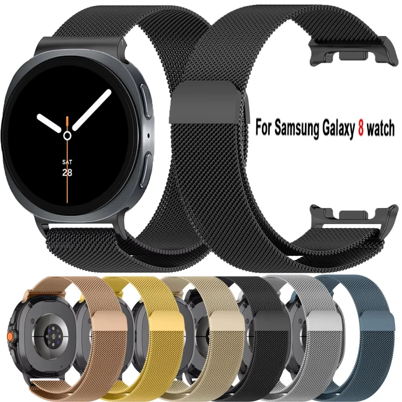 Stainless Steel Magnetic Milanese Loop Wristband Strap