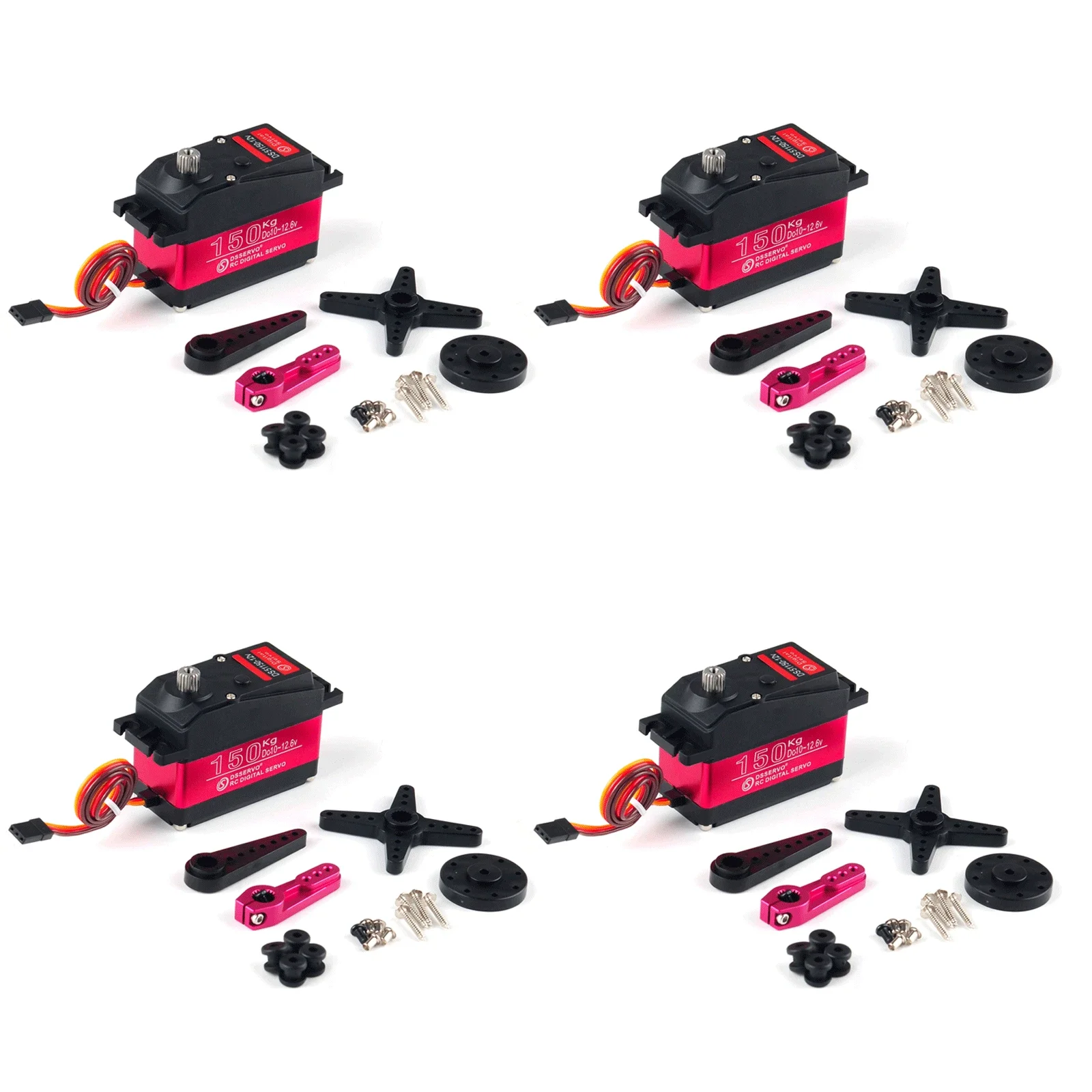 Tbest Servo Digitale DS51150 da 150 kg, Servo RC Completamente