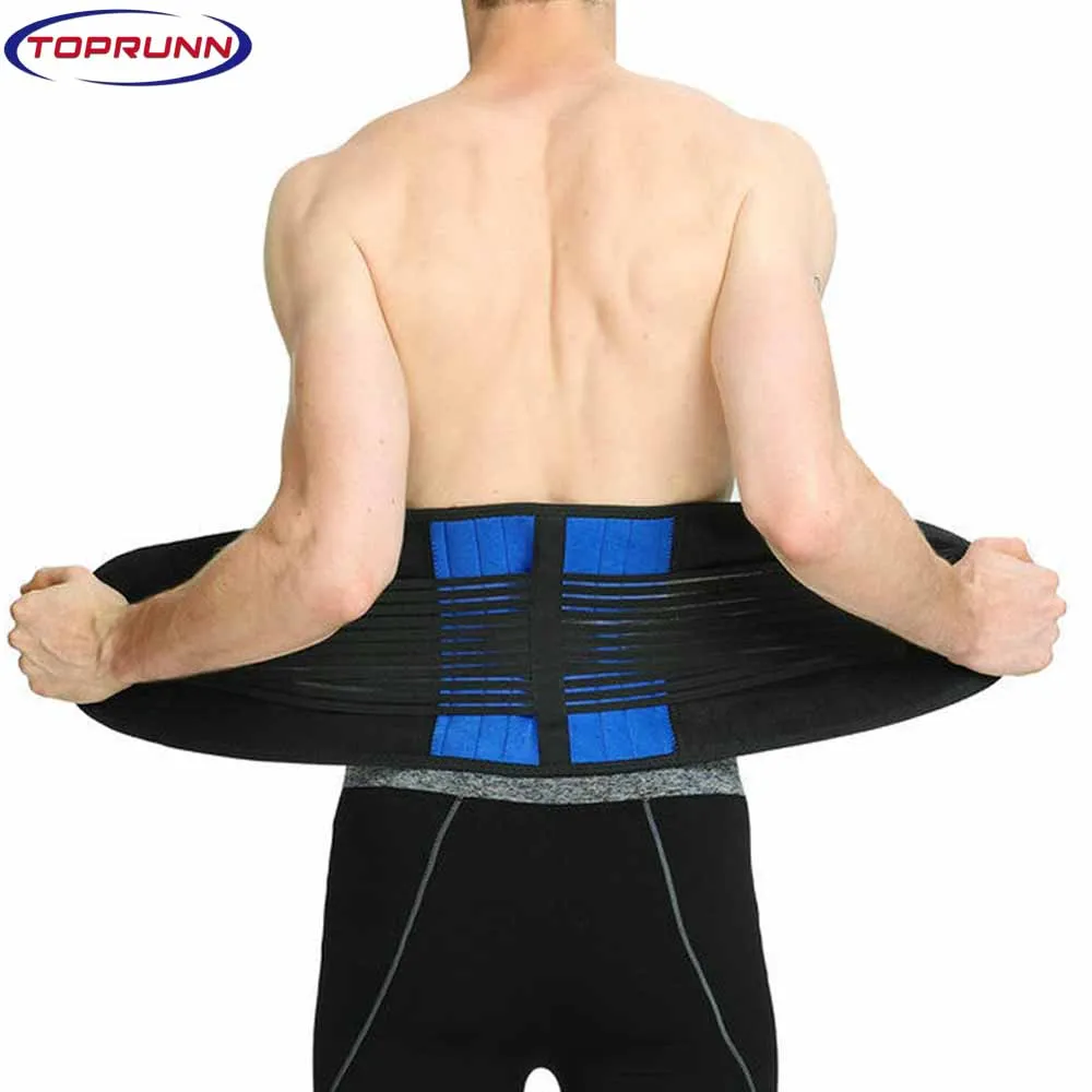 Faja lumbar para la cintura, soporte lumbar para la parte inferior de la  espalda, para hombres y mujeres, cinturón de descompresión ajustable