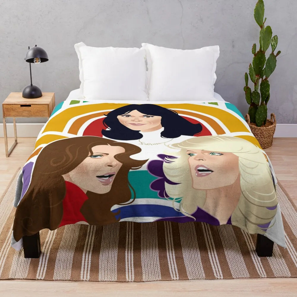 

Charlie's Angels Throw Blanket Sofa Blanket wednesday Comforter Blanket