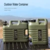 Desert Fox 10L/12L/18L/25L Large Military Green Water Tank Carrier Container with Spigot for Camping Outdoors Hiking Accessories 6