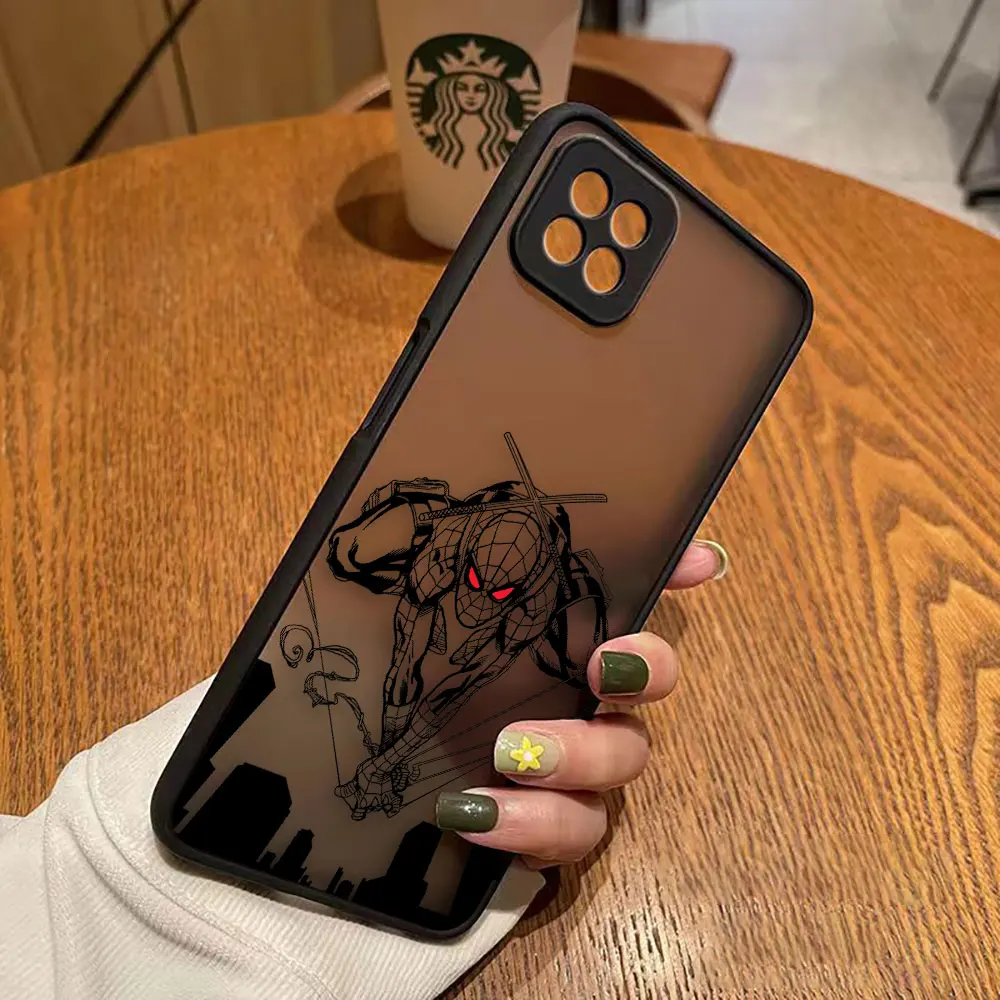 thumbnail image 1 of Funda mate para OPPO A97 A96 A95 A94 A93 A92 A92S A78 A74 A73 A72 A57 A55 A54 A53 A17 4G 5G Funda Marvel Spider-Man Comics, 1 of 5