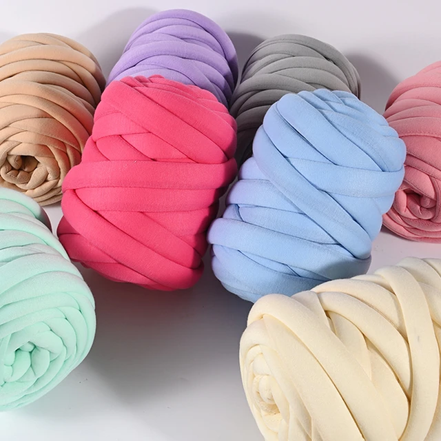 Velvet Chunky Yarn Bulky Giant Arm Knitting Yarn, Super Soft Jumbo Tube Weight Yarn, Fluffy DIY Crochet Hand Making Washable Yarn for Blanket, Pet