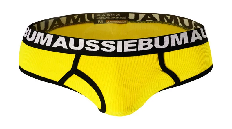 

Ausssiebum men's thread colored briefs low waist comfortable breathable sexy briefs wholesale