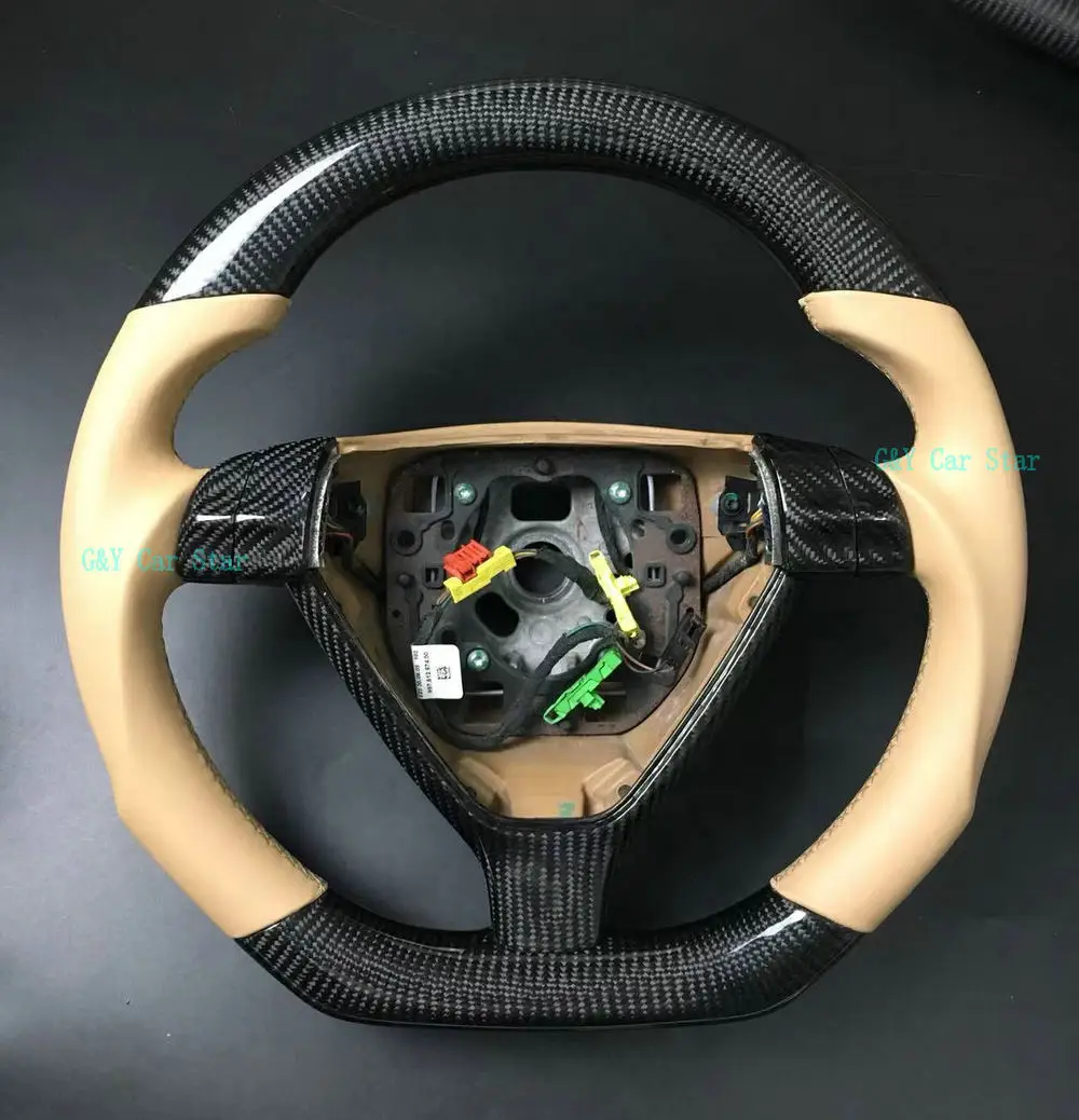 

Customized 100% Carbon fiber Car Steering Wheel For Porsche 718 997 987 Cayman Boxster Cayenne