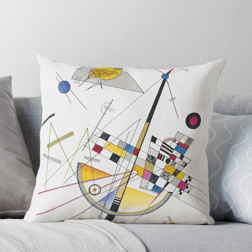 

Wassily Kandinsky Delicate Tension Throw Pillow Luxury Cushion Cover christmas ornaments 2024 Sofa Decorative Covers