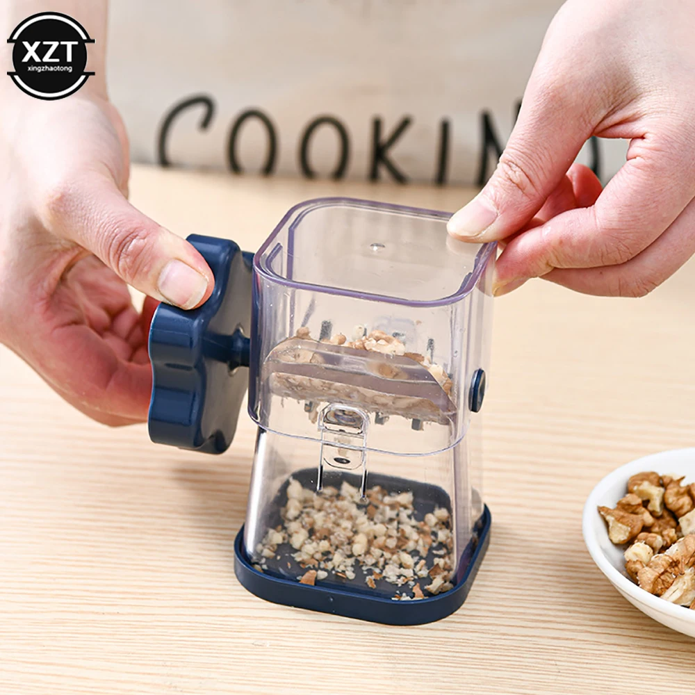 Food Chopper Nut Chopper Grinder Hand Crank For All Nuts Walnut Pecans,  Kitchen MultiChopper Shredder For Making Toppings