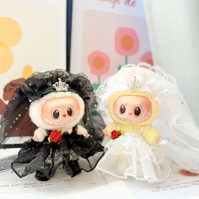 17cm Labubu Plush Doll Traditional Costume – Miao Style main image 0