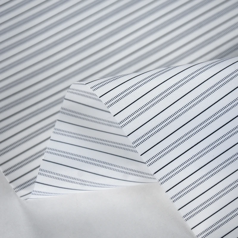 High Quality High-End Suit Coat Yarn-Dyed Striped Lining Sleeves Sack Cloth Bags Dustproof Anti-Static