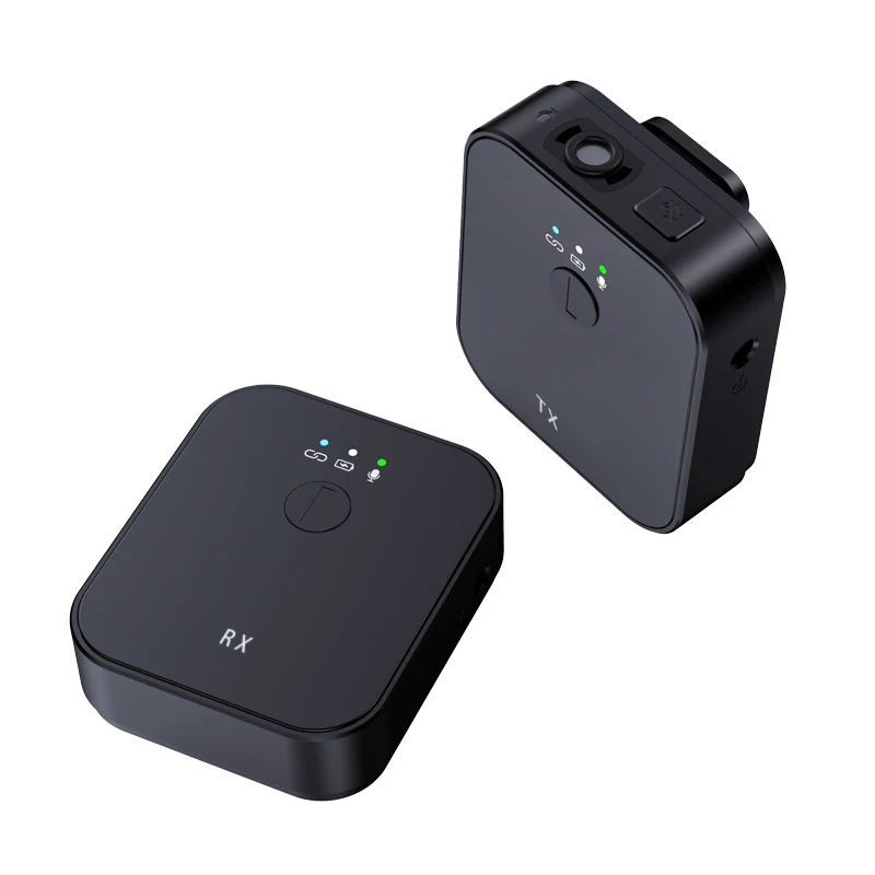 

AOSHEN WM05 Professional Wireless Microphone System Mobile Phone 2.4G Lavalier Mic For Vlog Interview Video Camera Recording