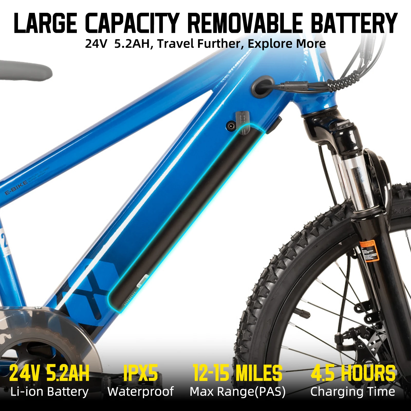 JOYSTAR Kids Electric Bike 4