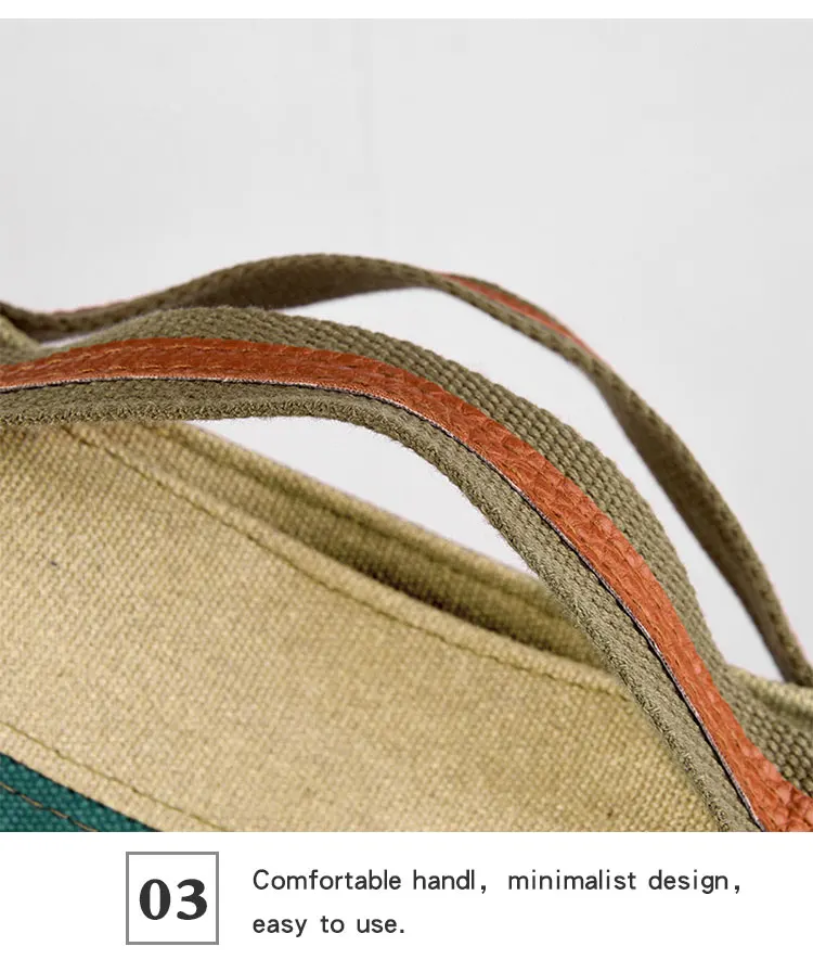 Modische Damen-Umhängetasche, Regenbogen-Streifen, Patchwork-Umhängetasche, große Kapazität, Canvas-Damenhandtaschen, Geschenk – Detail 9