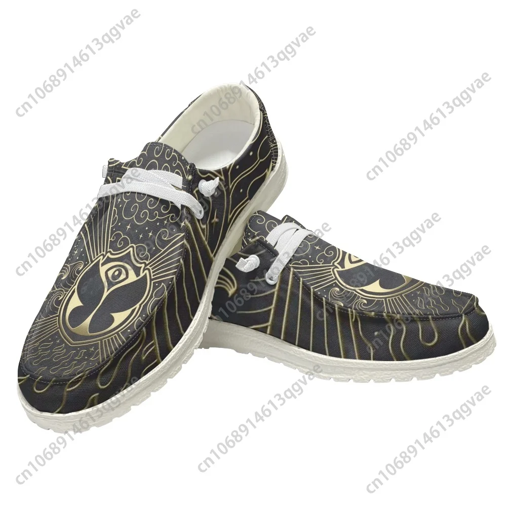 Tomorrowland Flag Music Festival Casual Shoes Flat Shoe Men Woman Breathable Outdoor Lightweight Footwear Custom Made Shoes 2