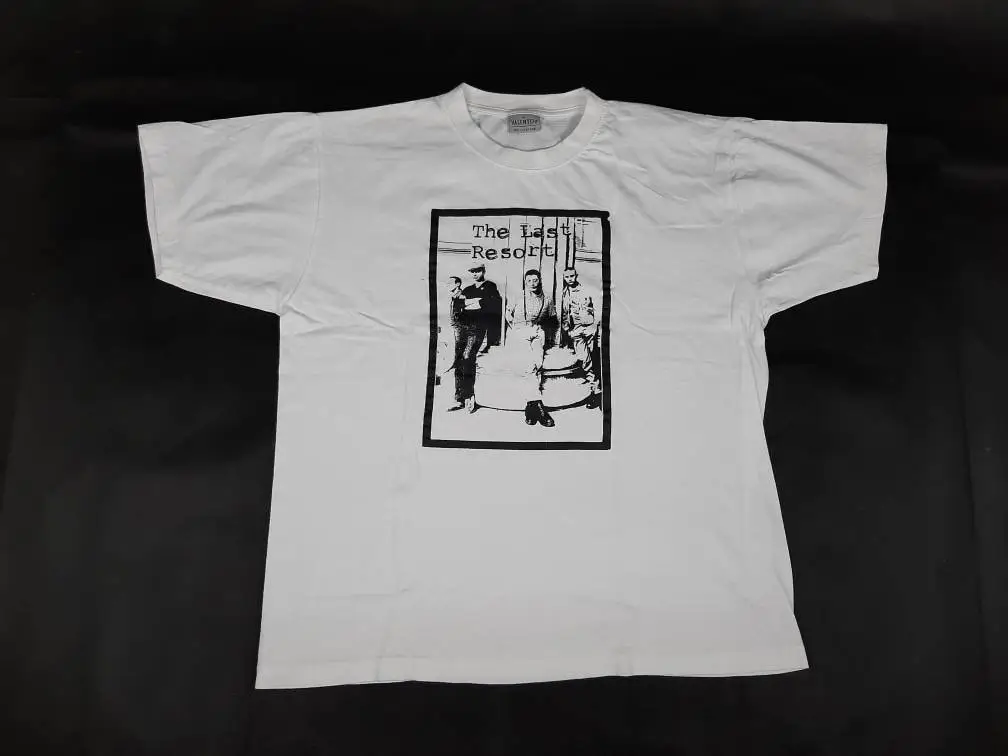 Vintage 1998 The Last Resort T-Shirt Oi Punk Sex Pistles