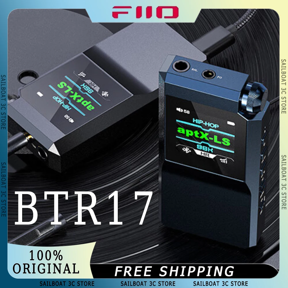 FiiO BTR17 ポータブルワイヤレスポータブルヘッドフォンアンプ
