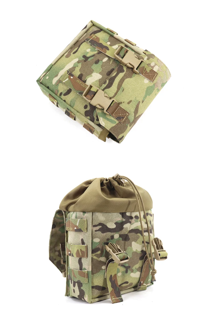 Jagd taktische Molle Zubehör Pack Tarnung taktische Taille Abdeckung Kummer bund Gürtel tasche – Detail 2