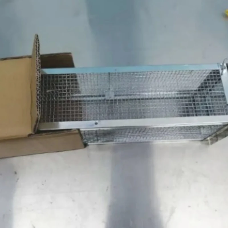 Double door Reusable Catching Mice Mouse Traps Bait Snap Rodent Catcher Mice mousetrap Hunt Rat Cage Single Rodent Cage mouse catcher trap animal cage trap