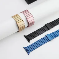 Bracelet en métal en acier inoxydable pour Apple Watch 38/40/41mm 42/44/45/46mm, pour Iwatch série 10 9 8 7 6 5 4 SE 6