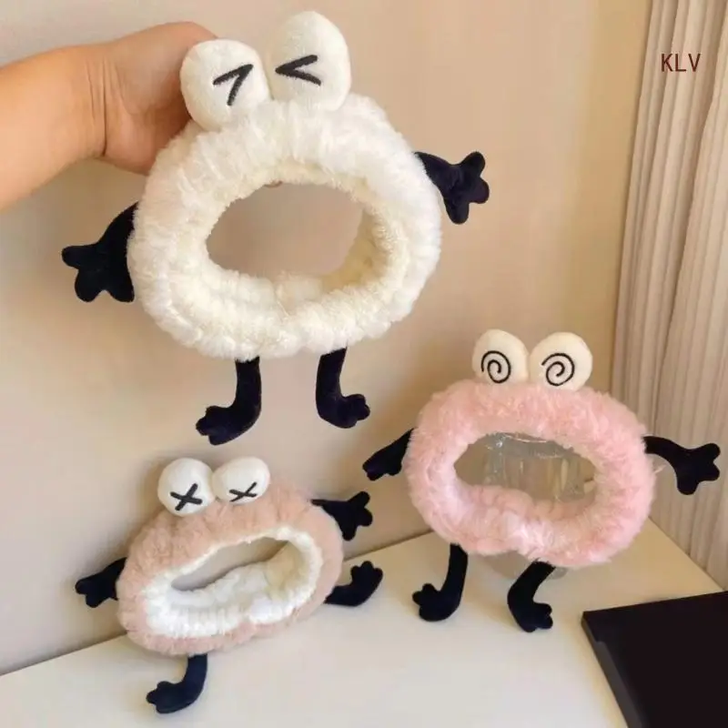 

Adorkable Clown Headpiece Prom Birthday Hair Bands Headwear Cartoon Clown with Dizzy Eye Hair Colorful