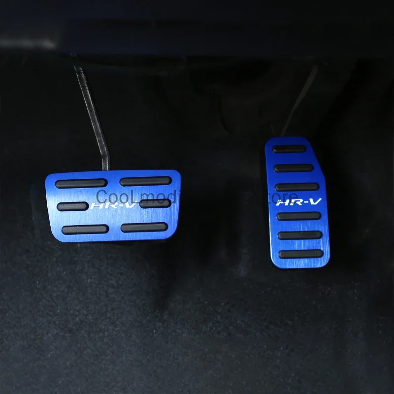 Car Foot Pedals Pad Accelerator Fuel Brake Pedal Cover for Honda HR-V 2014 2015 Car Accessories Car Pedals Pedal Cover