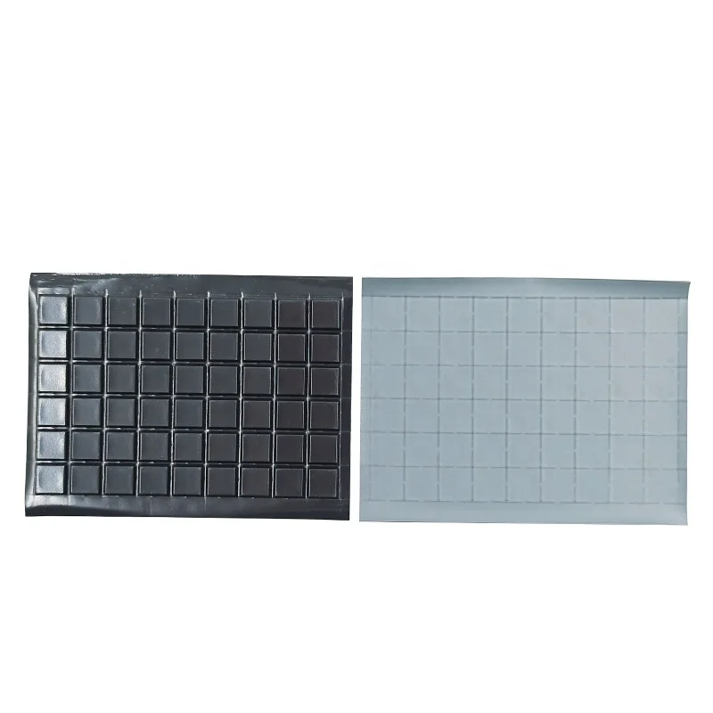 Bumpon 자체 접착 미끄럼 방지 충격 방지 고무 범퍼 보호 제품, SJ5007 블랙, 10.4mm x 2.5mm, 56PCs/sheet