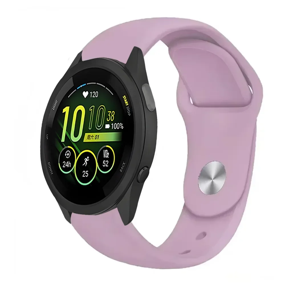 Soft Silicone Watch Strap - Versatile and Comfortable Replacement Band
