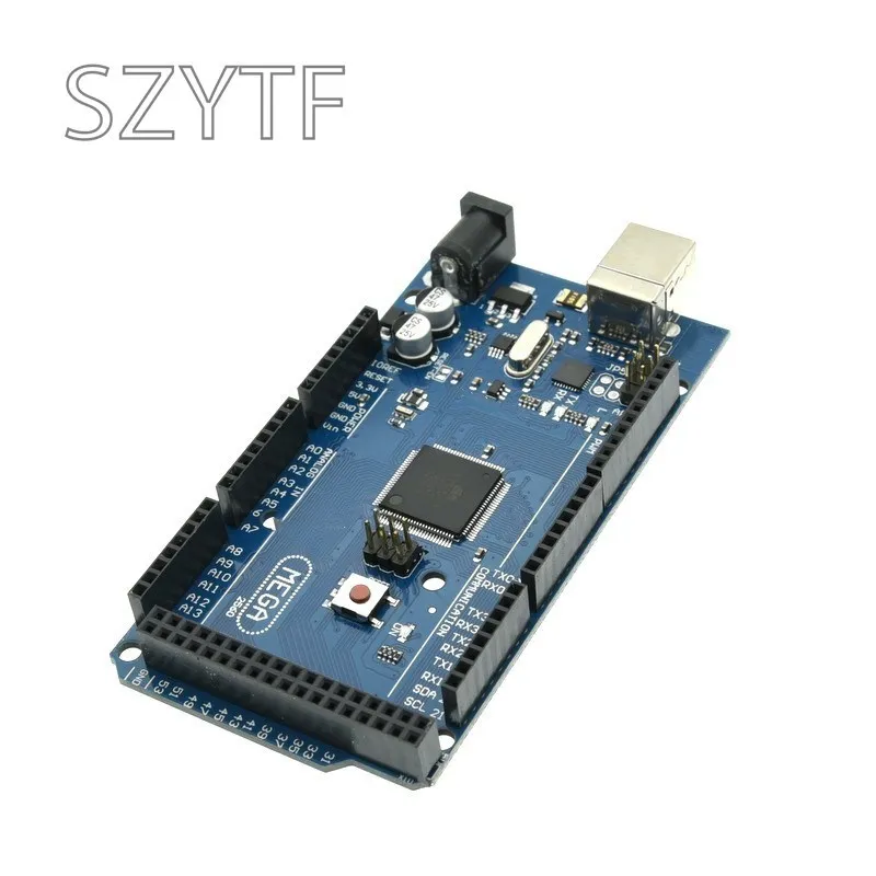 1Pcs Mega 2560 Pro Embed Ch340G/Atmega2560-16Au Chip With Male Pinheaders Compatible For Arduino Mega2560