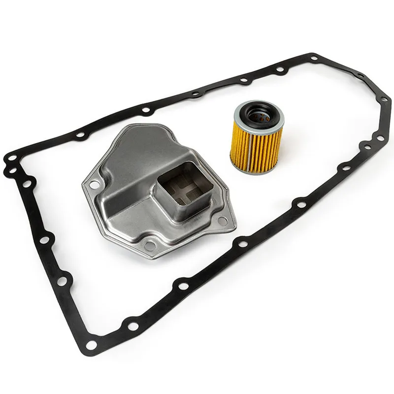 

31726-1XF00 JF011E RE0F10A Transmission Filter Oil Cooler Return Pan with Gasket For Nissan Altima Juke NV200 Rogue Select 07-16