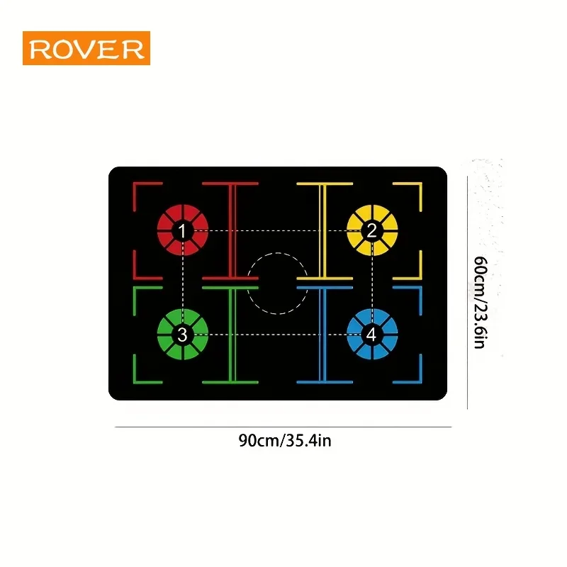 Non-Slip Indoor Basketball Training Mat 3