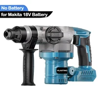 26MM Brushless Electric Heavy Duty Hammer Multifunctional Rotary Cordless Rechargeable Power Tools Fit Makita 18V Battery 1