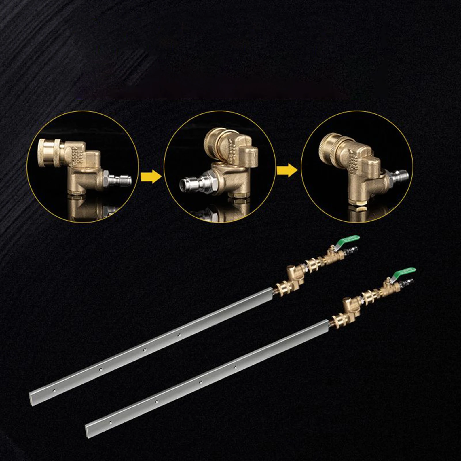 60cm Car radiator cleaning wand Water Tank Condenser Car Radiator Water Gun Free Chean Efficient Car No-Removal Cleaning Tool