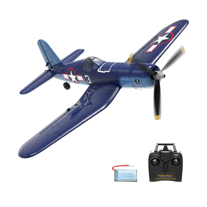 F4U コルセア　ラジコン飛行機　電動 新しい F4U コルセア RC 飛行機 2.4Ghz 4CH 400 ミリメートル