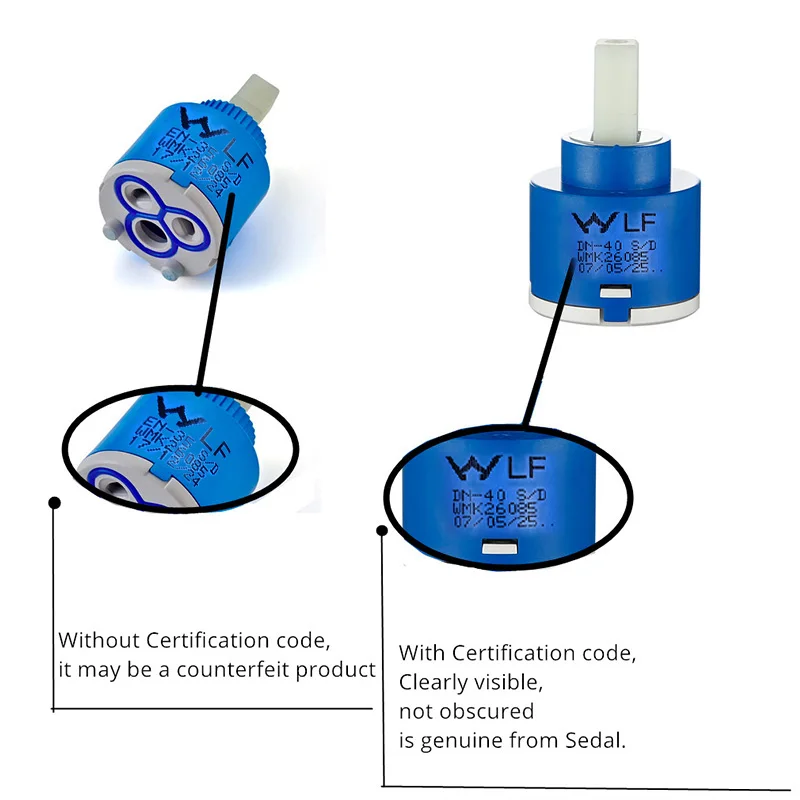 Faucet Cartridge Faucet Valve 25/35/40mm Cartridge Valve Core Electric Heater Water Mixing Valve Faucet Cartridge Mixer