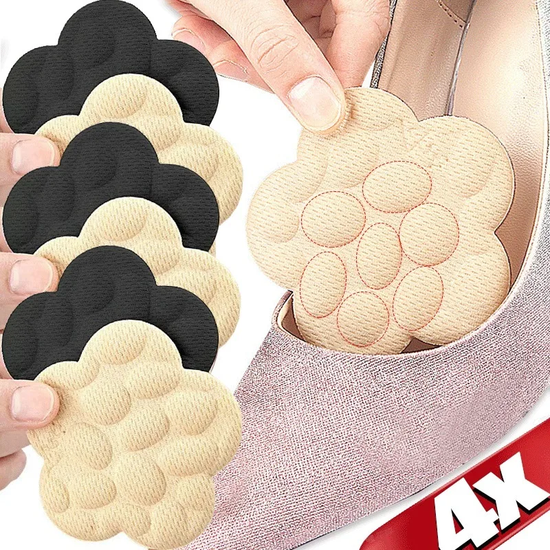 2/4Pcs Insoles Heel Pads Lightweight for Sport Shoes Adjustable Size Back Sticker Antiwear Feet Pad Cushion Insole Heel